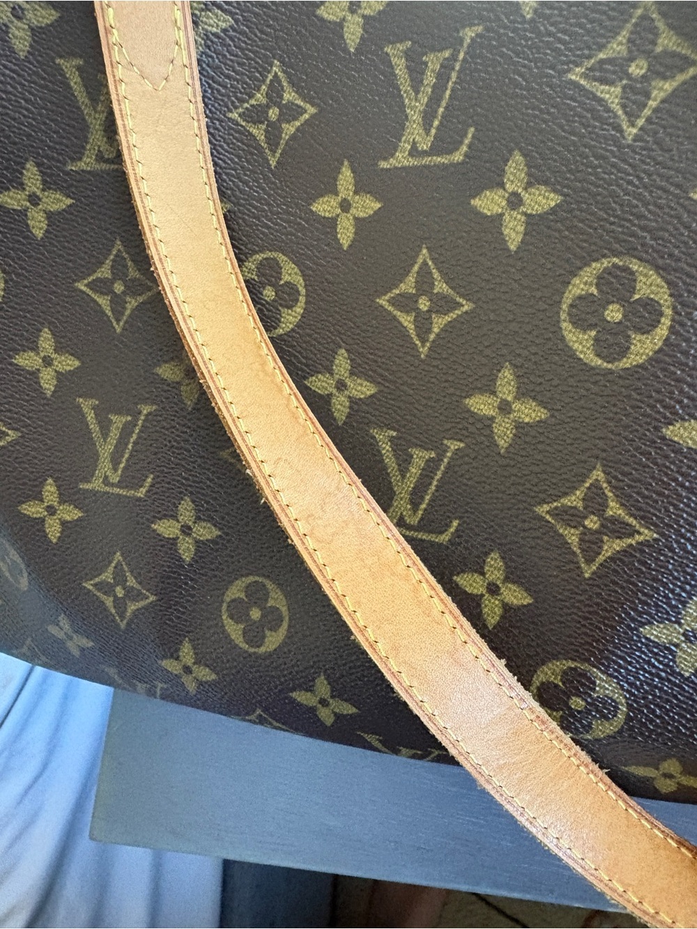 Louis Vuitton Batignolles Tote in Dark Brown with leather trim.  COA - Picture 5 of 13
